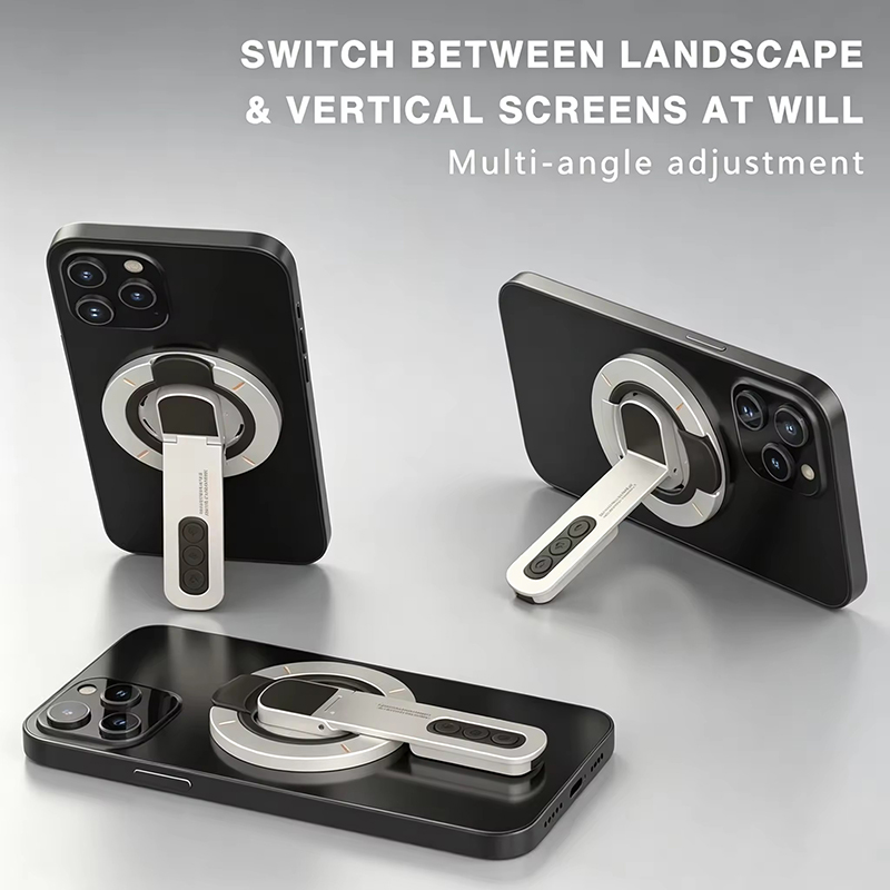 Phone Accessories Vendor - Двусторонний магнитный держатель-кольцо для телефона, вращающаяся