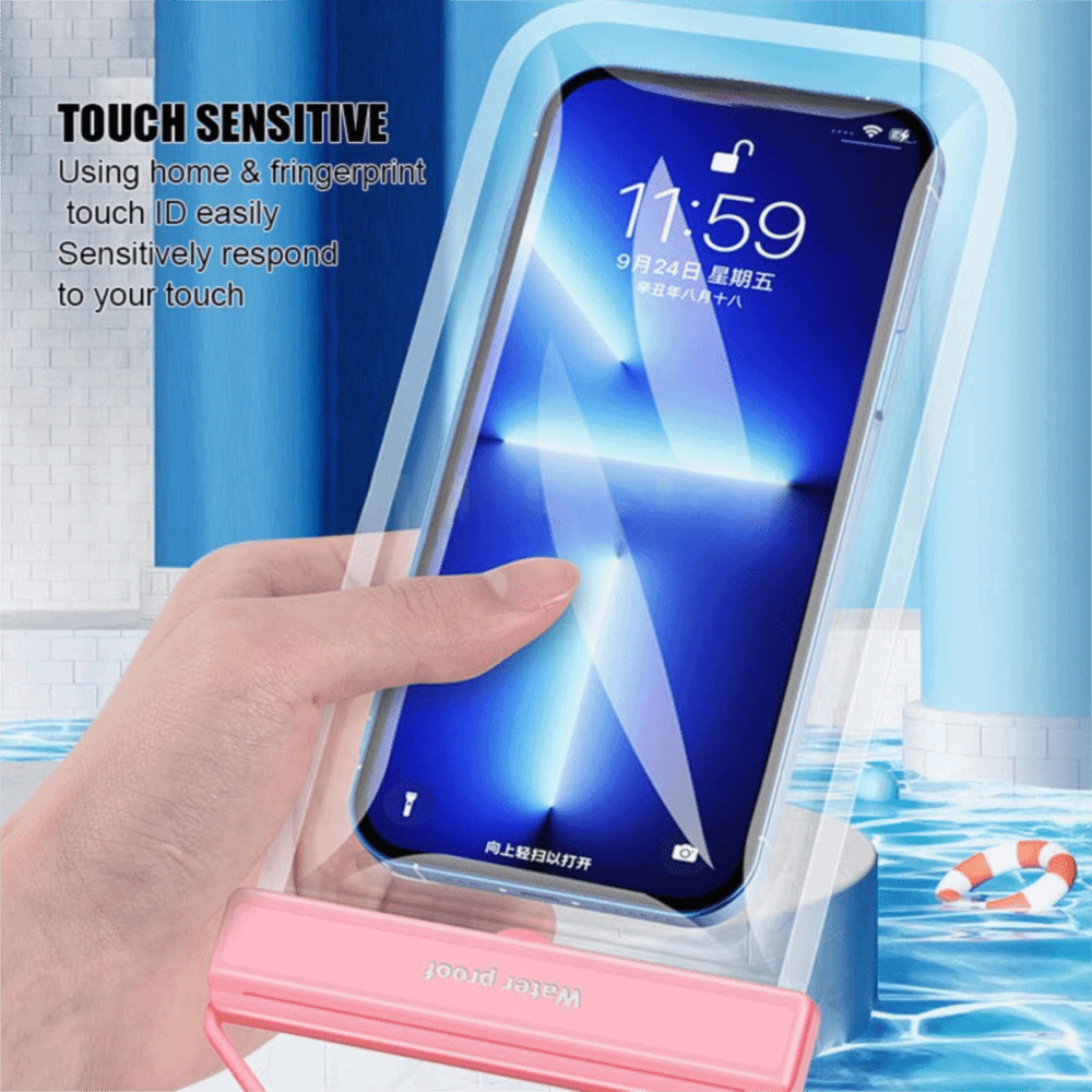 Waterproof Phone Bag - Водонепроницаемый чехол для телефона с сенсорным