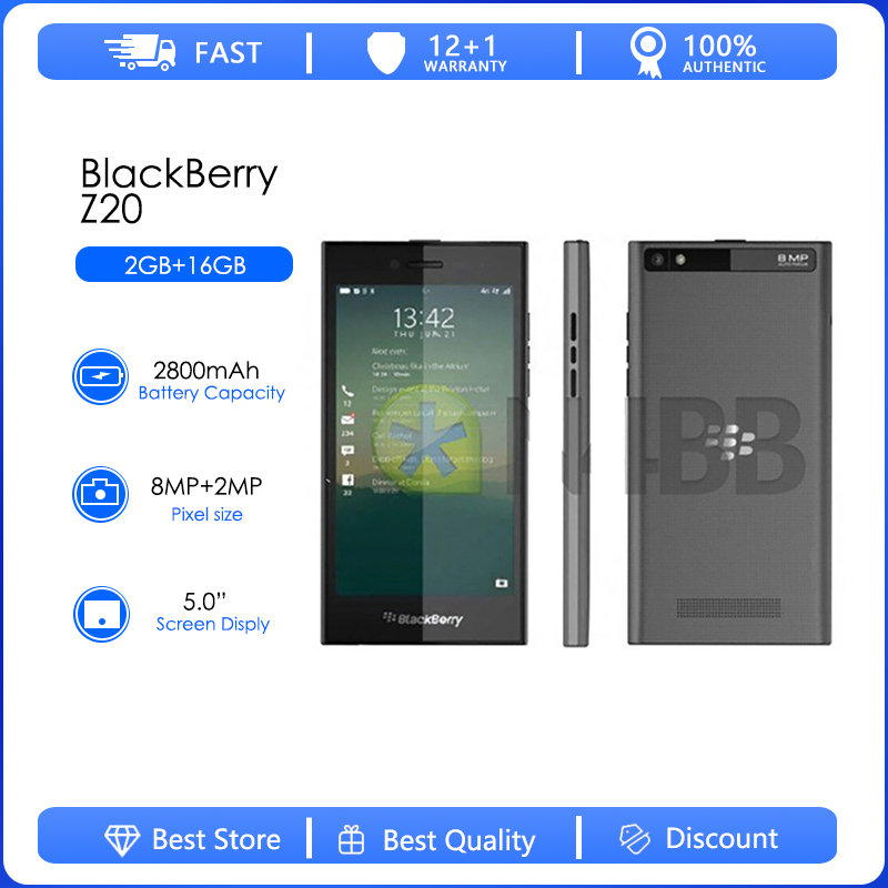 Phone Accessories Display - Восстановленный Оригинальный двухъядерный телефон Blackberry Leap