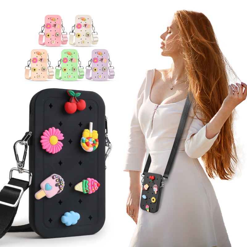 Waterproof Phone Bag - Многофункциональная портативная силиконовая сумка через плечо,
