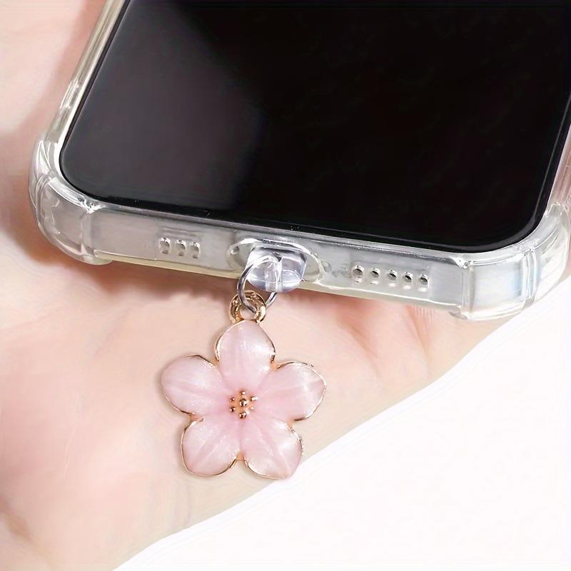 Phone Accessories Types - Пылезащитная заглушка для телефона с цветами