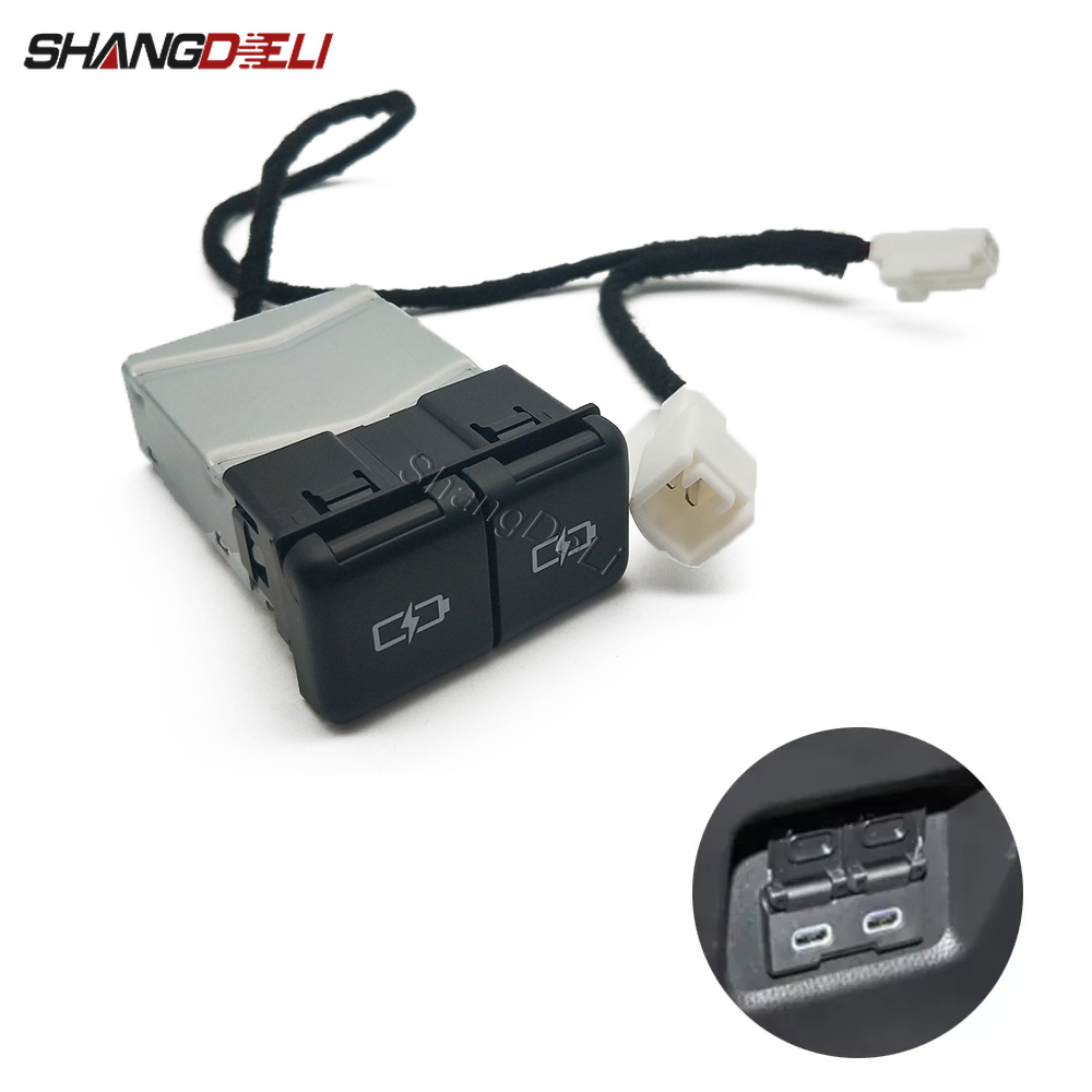 Phone Accessories Types - Автомобильное зарядное устройство Type-C PD, адаптер