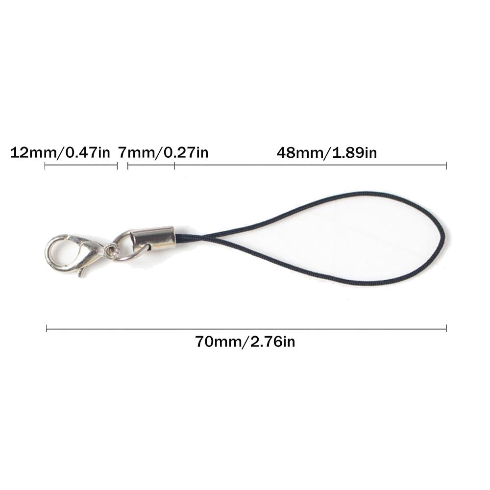 50 шт. разноцветные застежки-л – обзор и цена Phone Accessories Jewelry