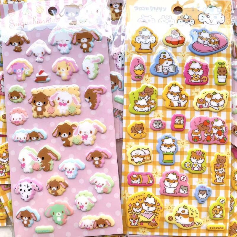 Новые 3D-наклейки Sanrio Usaha – обзор и цена Phone Accessories Toys