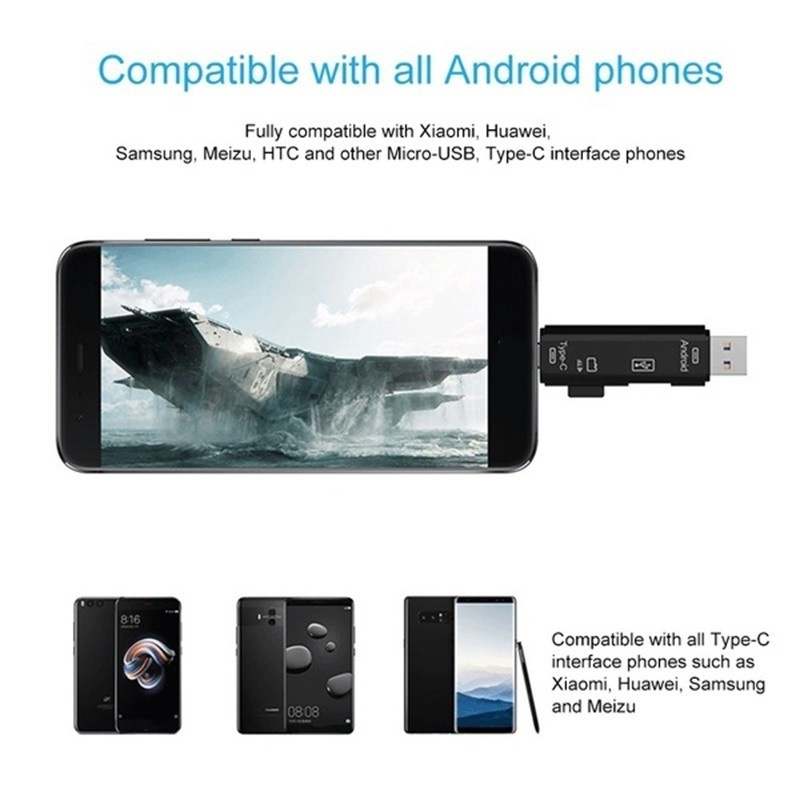 Многофункциональный USB 2,0 5  – обзор и цена Phone Accessories Types