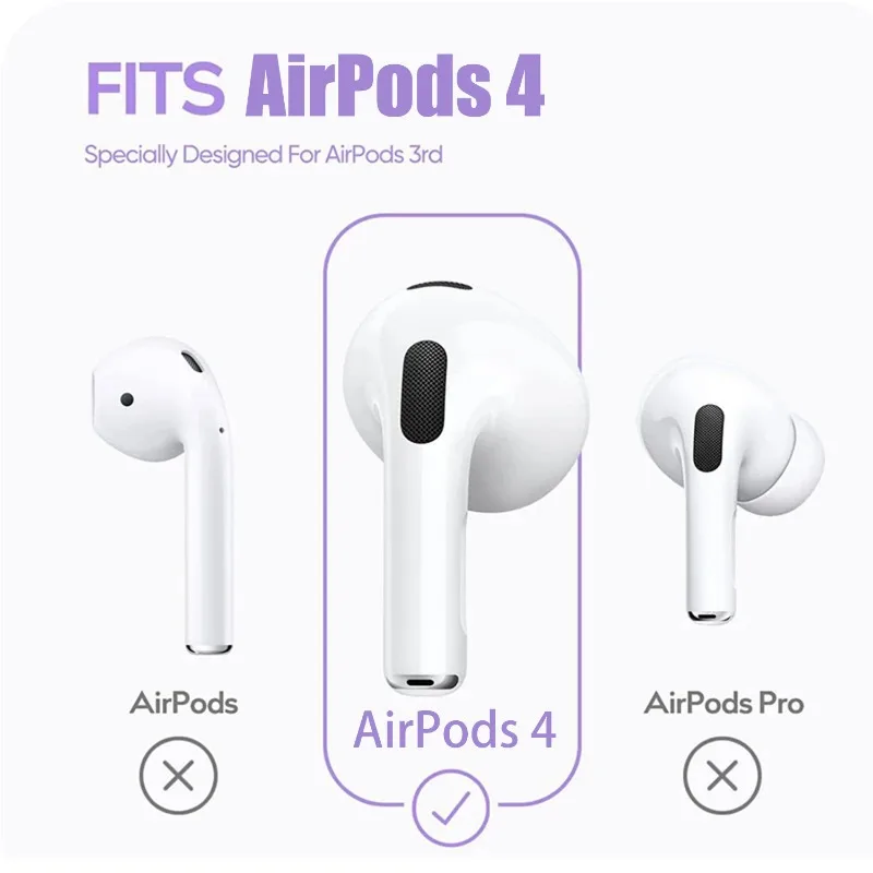 Для Apple Airpods 4, силиконов – обзор и цена Airpod Case Cover