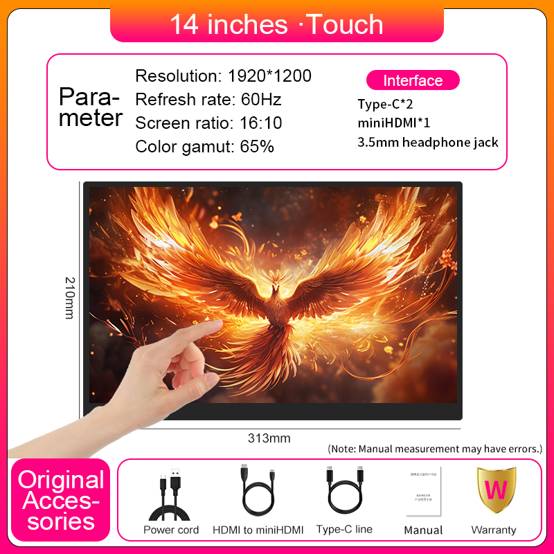 14-дюймовый портативный монито – обзор и цена Phone Accessories Display Board