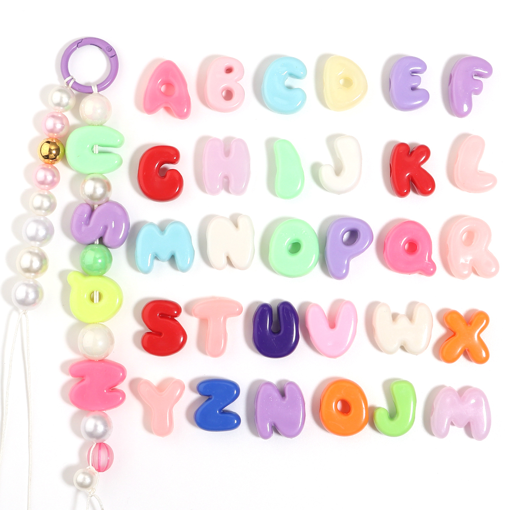 20-30 шт. акриловых бусин с ан – обзор и цена Phone Accessories Jewelry